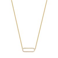 Collier Rosato Femme Bianca in Argent Cubic Zirconia RZBI62